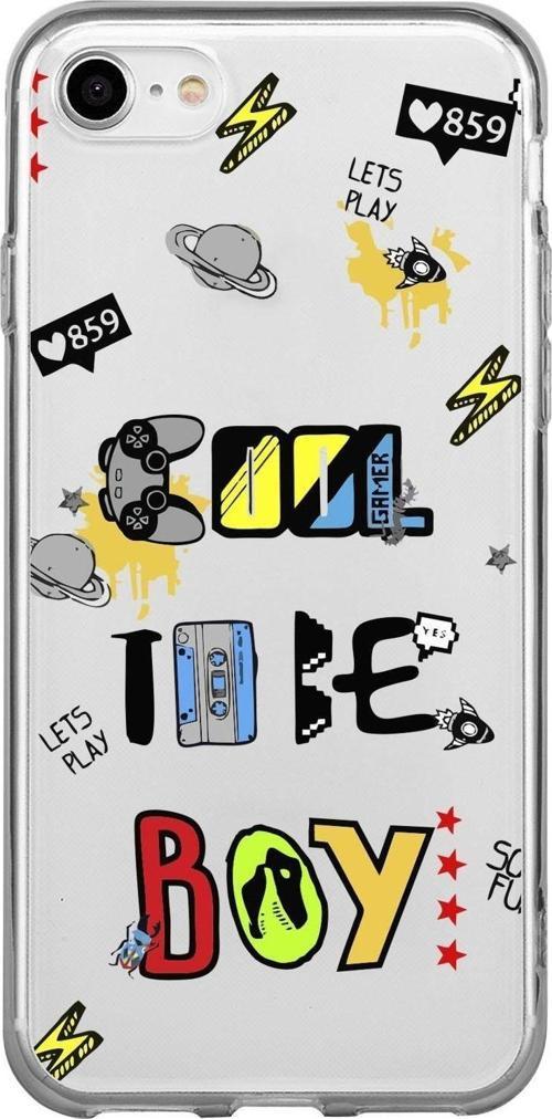 İphone 8 Cool It Be Boy Premium Şeffaf Silikon Kılıf