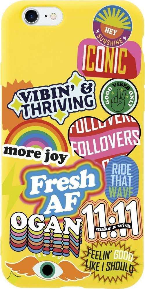 İphone 8 Fresh Desenli Premium Silikonlu Telefon Kılıfı