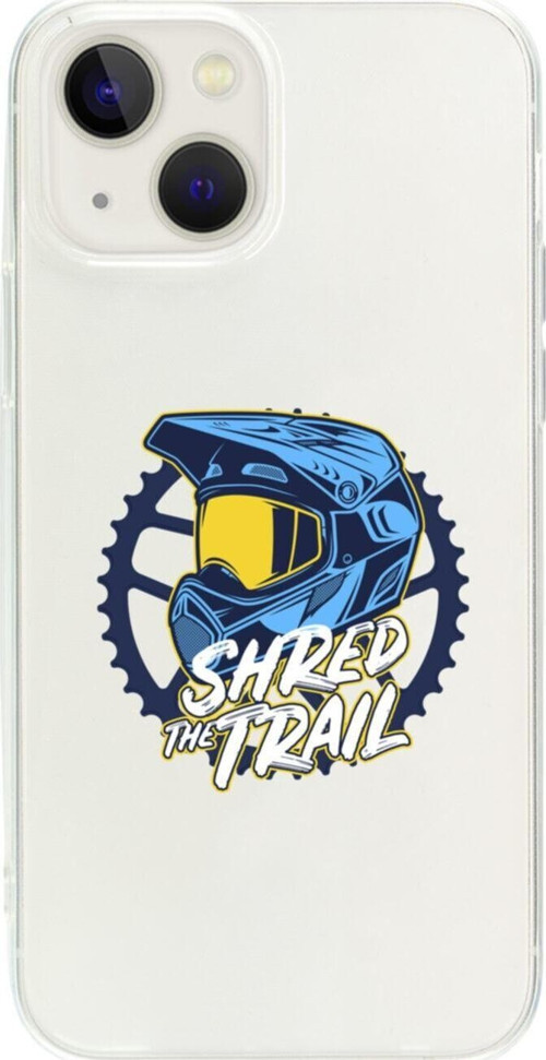 İphone 15 Shred The Trail Şeffaf Telefon Kılıfı