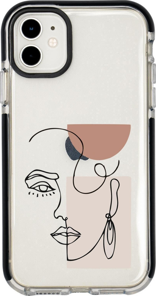 Iphone 11 Women Art Desenli Candy Bumper Silikonlu Telefon Kılıfı