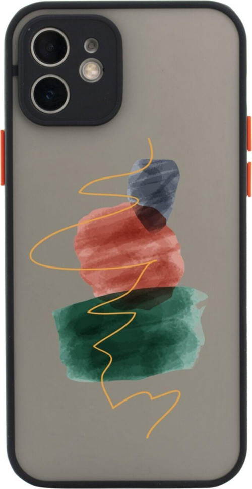 Iphone 11 Uyumlu Lüx Kamera Lens Korumalı Art 4 Siyah Telefon Kılıfı