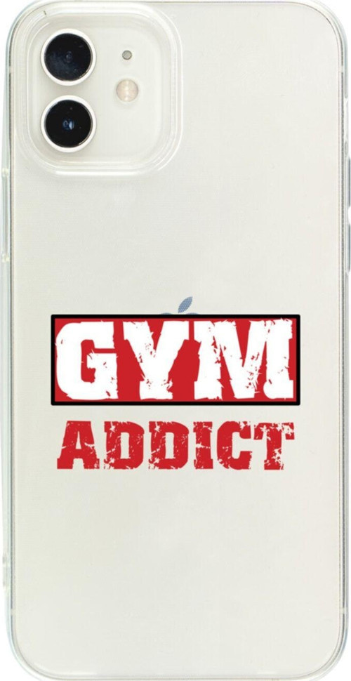 İphone 12 Gym Add Şeffaf Telefon Kılıfı