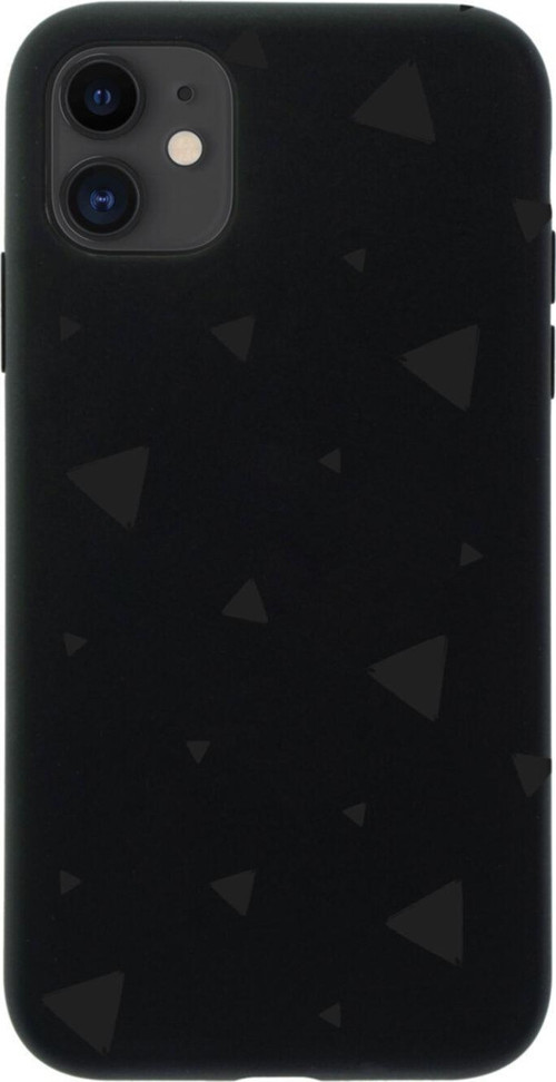 İphone 12 Triangle World Tasarımlı Siyah Telefon Kılıfı