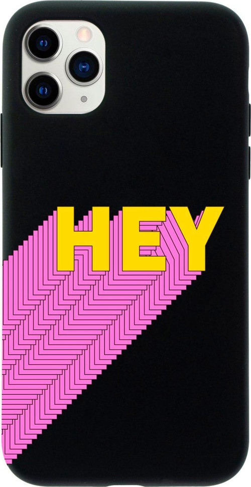 Iphone 11 Pro Max Hey Tasarımlı Yeşil Telefon Kılıfı