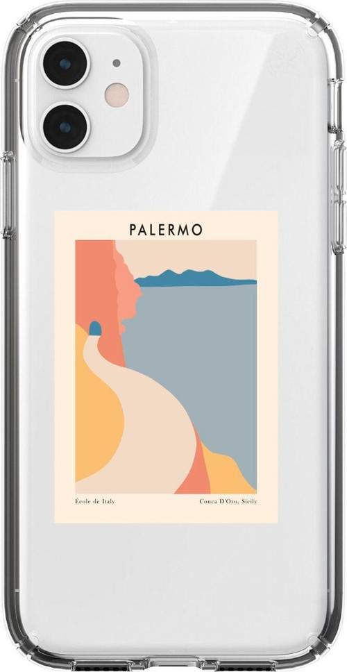 İphone 12 Uyumlu Palermo Lens Korumalı Şeffaf Telefon Kılıfı