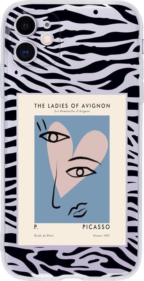 Iphone 11 Uyumlu Picasso The Ladies Of Avignon Premium Şeffaf Silikon Kılıf