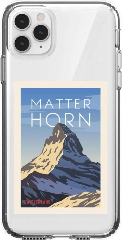 Iphone 11 Pro Mattern Horn Şeffaf Telefon Kılıfı