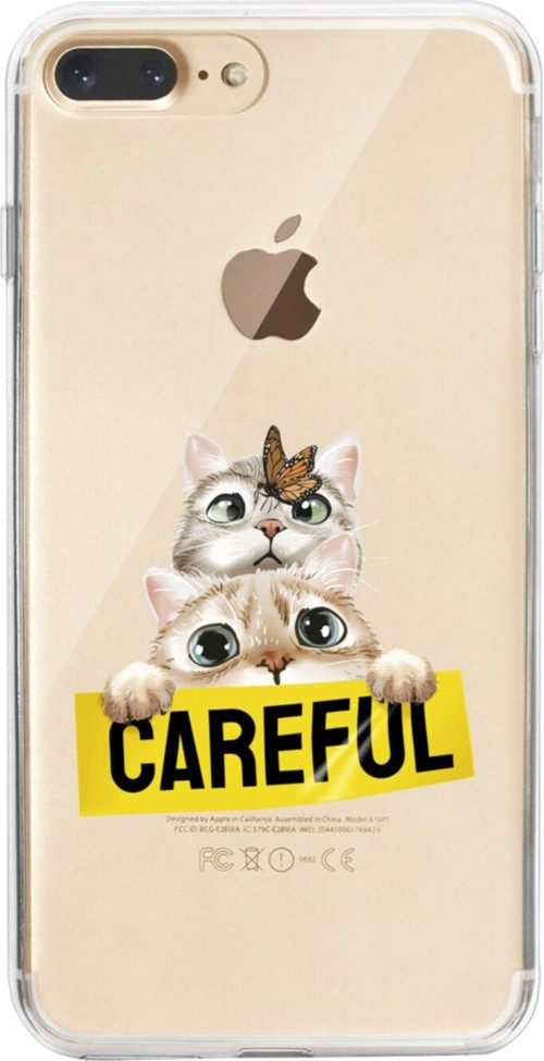 İphone 8 Plus Careful Şeffaf Telefon Kılıfı