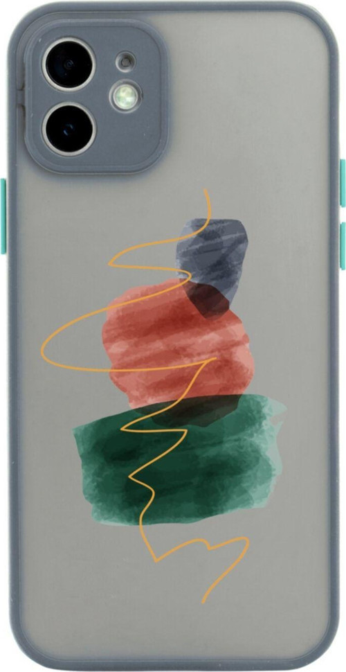 Iphone 11 Uyumlu Lüx Kamera Lens Korumalı Art 4 Gri Telefon Kılıfı