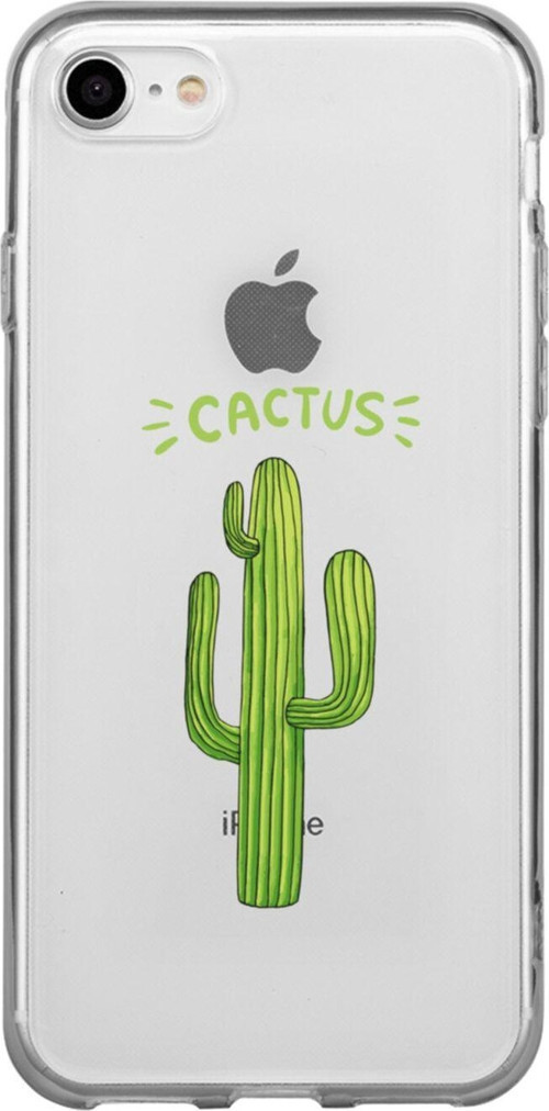 İphone 8 Cactus Local Şeffaf Telefon Kılıfı