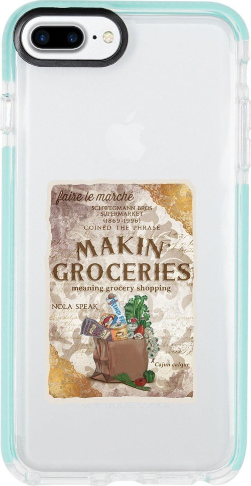 İphone 7 Plus Makin Groceries Candy Bumper Silikonlu Telefon Kılıfı