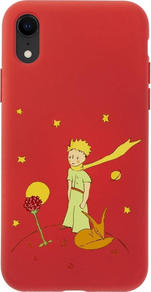 İphone Xr Le Petit Prince Tasarımlı Kırmızı Telefon Kılıfı