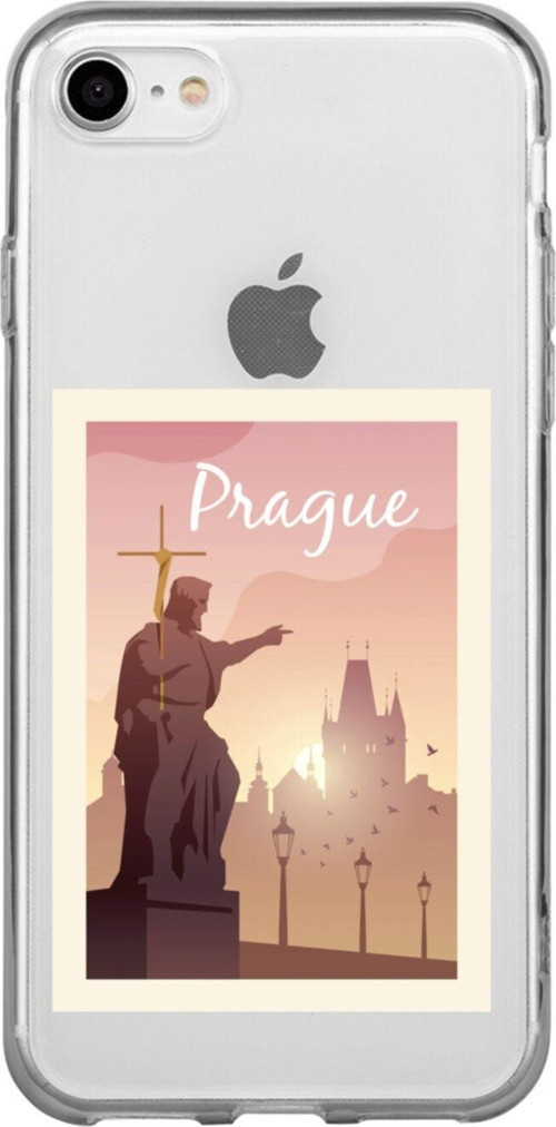 İphone 7 Prague Şeffaf Telefon Kılıfı