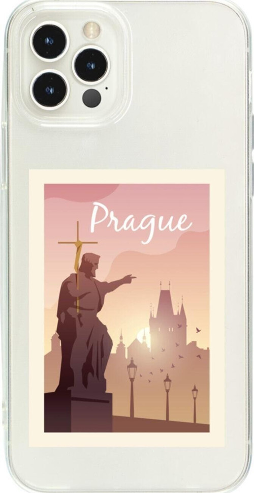 İphone 15 Pro Mx Prague Şeffaf Telefon Kılıfı