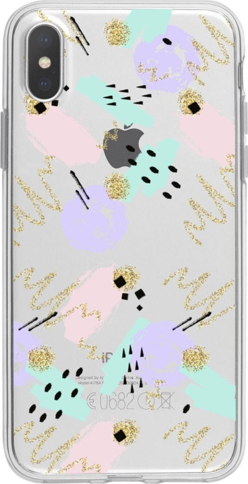 İphone Xs Mx Sanatsal 2 Şeffaf Telefon Kılıfı