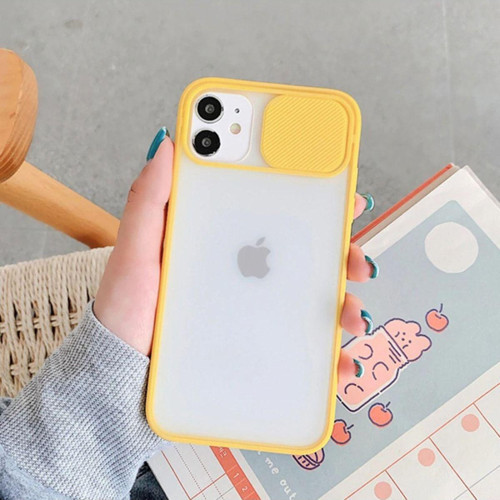 Iphone 11 Kamera Lens Koruma Kapaklı Sarı Telefon Kılıfı Mchzr