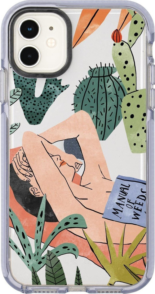 İphone 12 Manual Of Weeds Candy Bumper Silikonlu Telefon Kılıfı