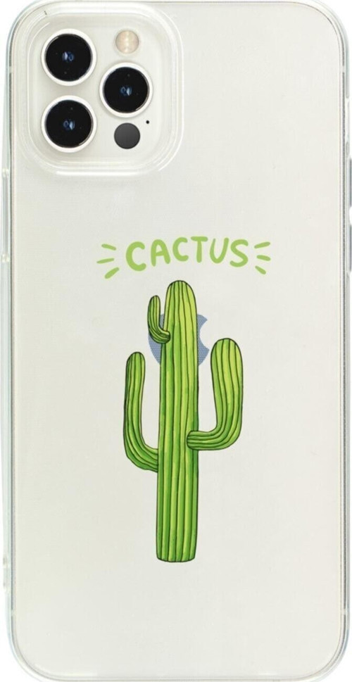 İphone 15 Pro Max Cactus Local Şeffaf Telefon Kılıfı