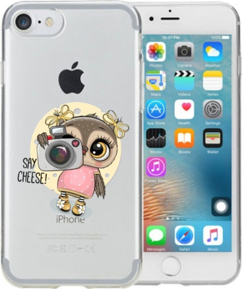 İphone 7 Say Cheese Şeffaf Telefon Kılıfı