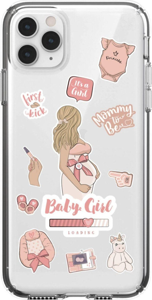 Iphone 11 Pro Baby Girl Şeffaf Telefon Kılıfı
