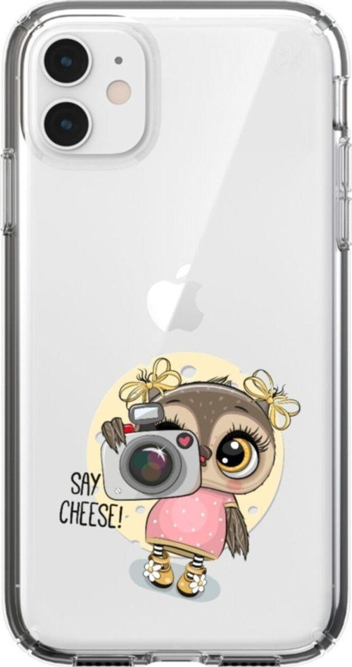 Iphone 11 Say Cheese Şeffaf Telefon Kılıfı
