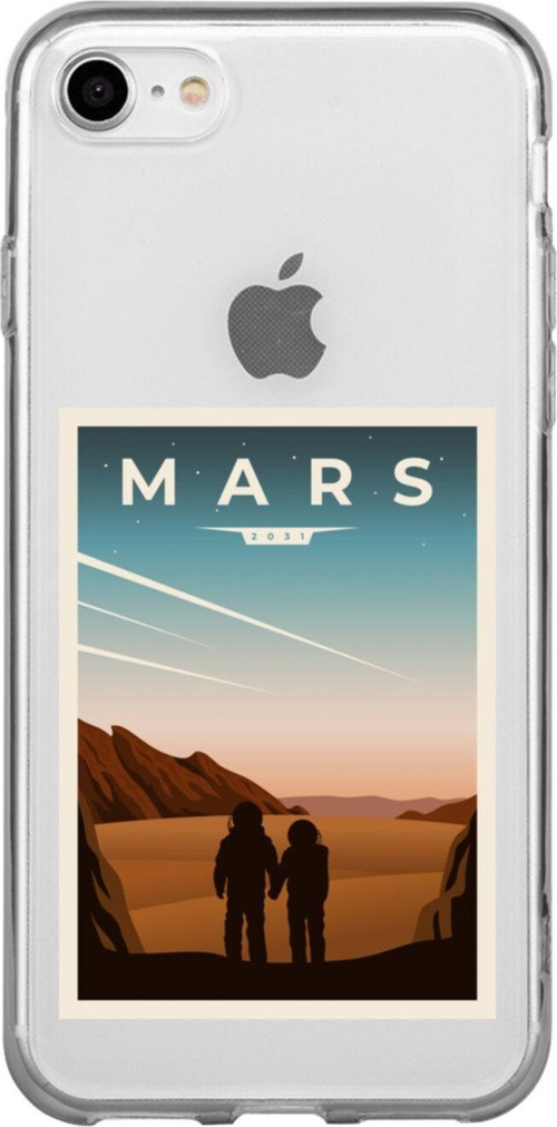 İphone 7 Mars Şeffaf Telefon Kılıfı