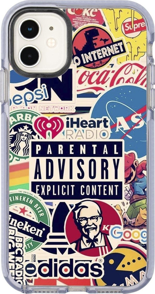 İphone 12 Parental Candy Bumper Silikonlu Telefon Kılıfı