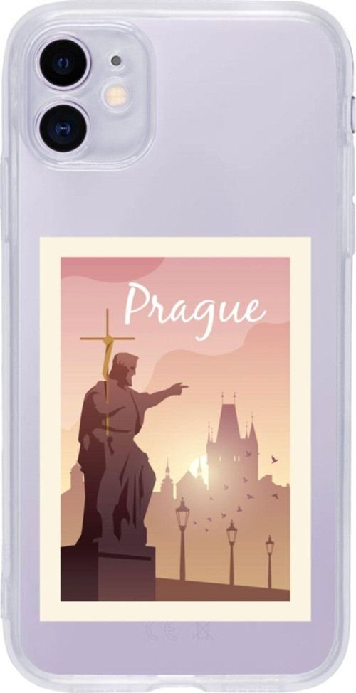 Iphone 11 Prague Şeffaf Telefon Kılıfı