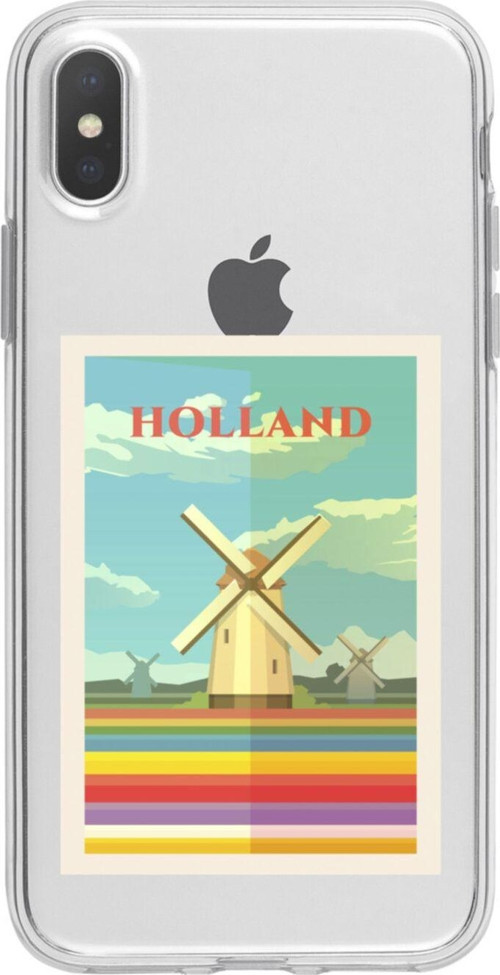 İphone X Holland Şeffaf Telefon Kılıfı