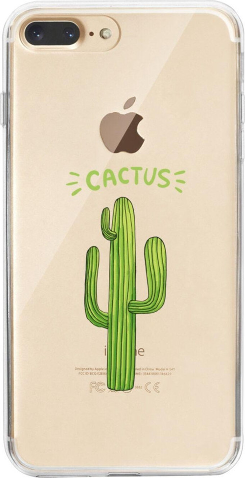 İphone 7 Plus Cactus Local Şeffaf Telefon Kılıfı