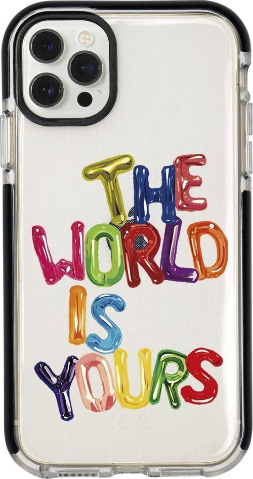 Iphone 12 Pro Max The World Is Yours Candy Bumper Silikonlu Telefon Kılıfı