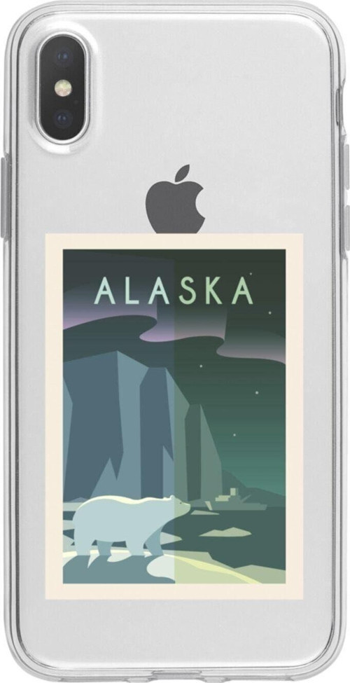 İphone Xs Max Uyumlu Alaska Şeffaf Telefon Kılıfı