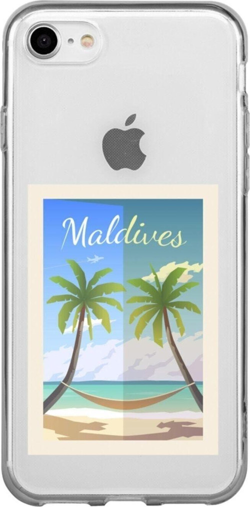 İphone Se Maldives Şeffaf Telefon Kılıfı