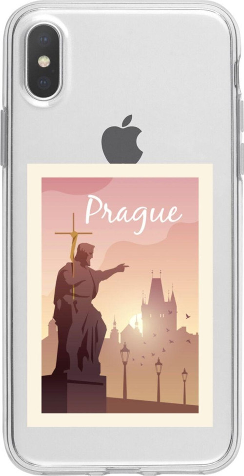 İphone Xs Prague Şeffaf Telefon Kılıfı