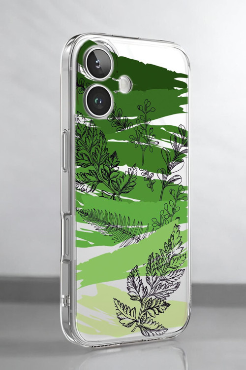 İphone 16 Uyumlu Secret Life Desenli Premium Silikonlu Şeffaf Telefon Kılıfı