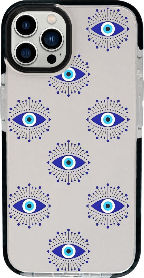 İphone 15 Pro Uyumlu Mystic Aura Desenli Candy Bumper Silikonlu Telefon Kılıfı