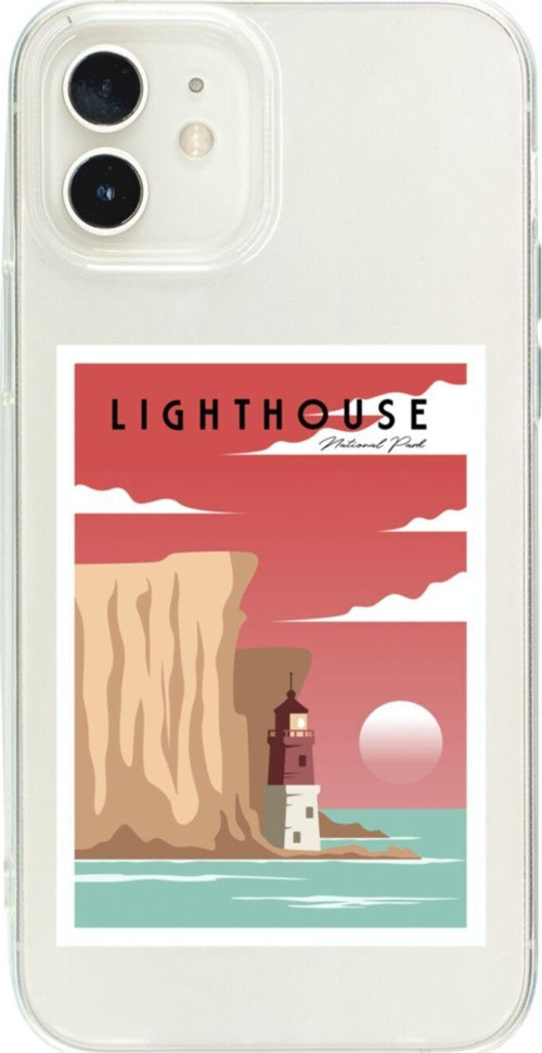 İphone 12 Lighthouse Şeffaf Telefon Kılıfı