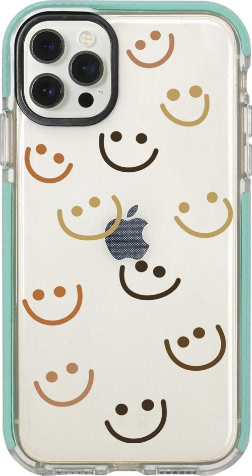 Iphone 12 Pro Smile Desenli Candy Bumper Silikonlu Telefon Kılıfı