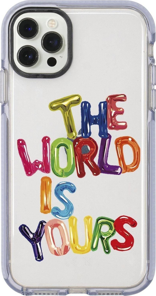 Iphone 12 Pro Max The World Is Yours Candy Bumper Silikonlu Telefon Kılıfı