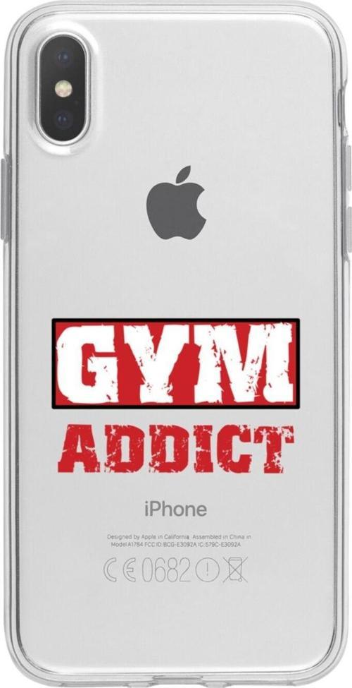 İphone Xs Mx Gym Add Şeffaf Telefon Kılıfı