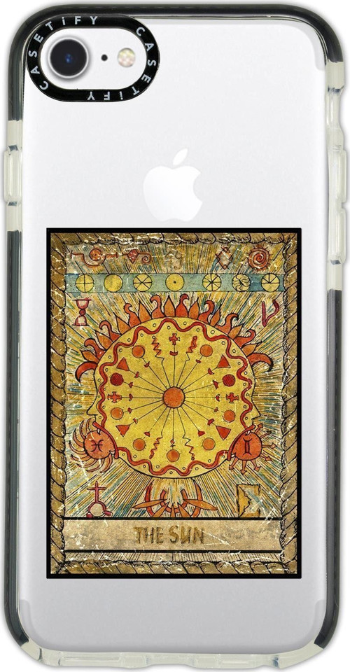 İphone 6 Uyumlu Casetify The Sun Desenli Anti Shock Premium Silikonlu Telefon Kılıfı