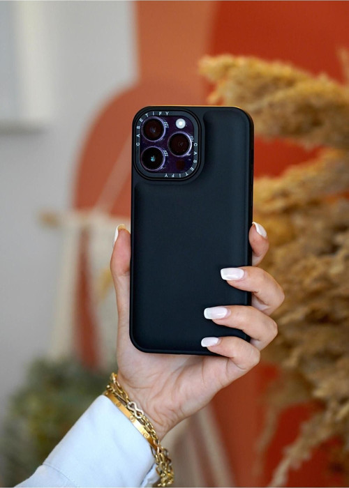İphone 14 Pro Max Uyumlu Fluffy Silikonlu Yumuşak Kılıf Mchzr