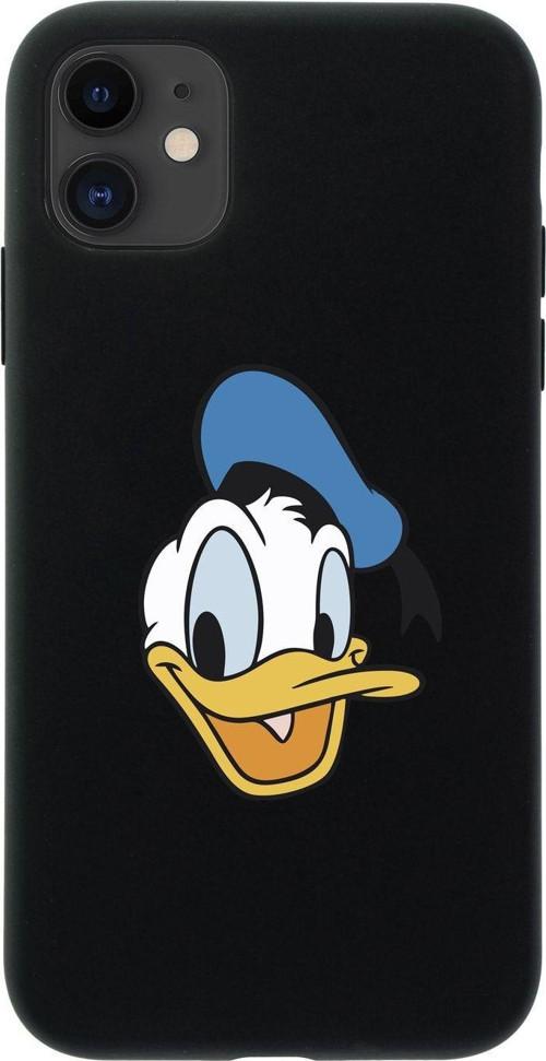 İphone 12 Daffy Duck Tasarımlı Siyah Telefon Kılıfı