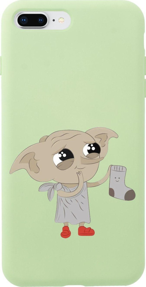 İphone 7 Plus Dobby Tasarımlı Yeşil Telefon Kılıfı