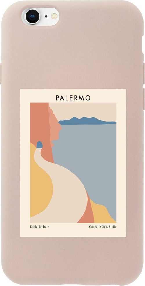 İphone 6 Plus Palermo Premium Pembe Lansman Silikonlu Kılıf