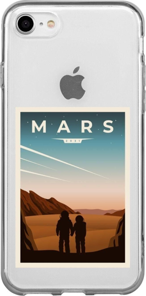 İphone Se Mars Şeffaf Telefon Kılıfı