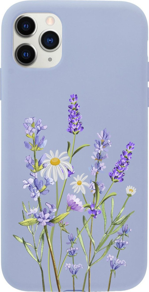 Iphone 11 Pro Lavender Premium Lila Lansman Silikonlu Kılıf