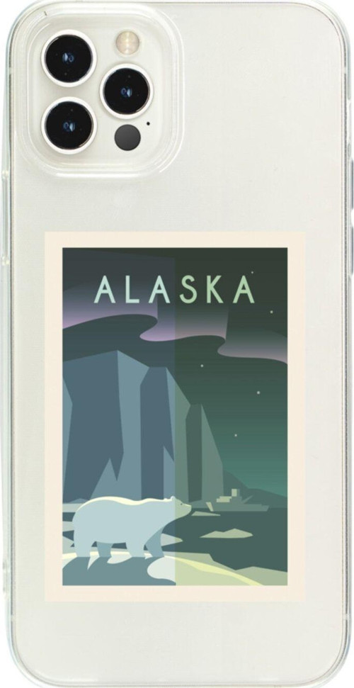 Iphone 12 Pro Max Alaska Şeffaf Telefon Kılıfı