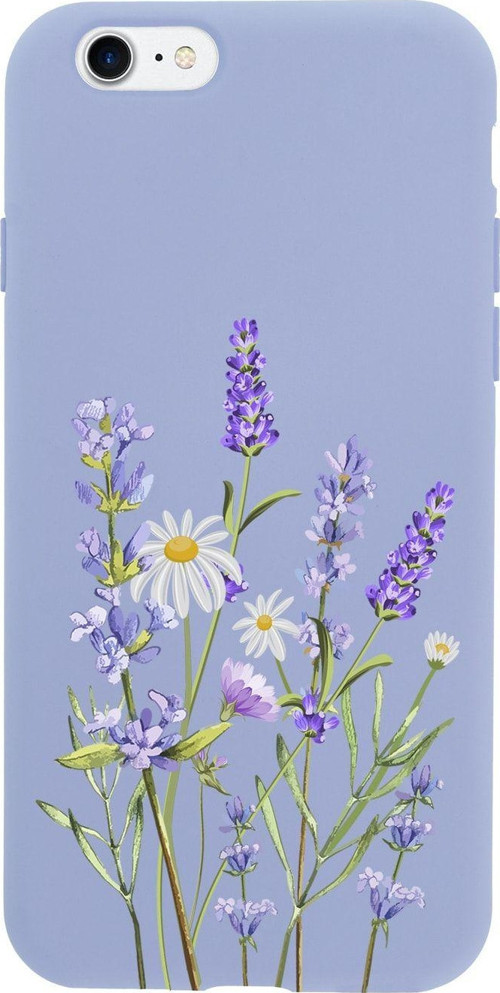İphone 8 Lavender Premium Lila Lansman Silikonlu Kılıf