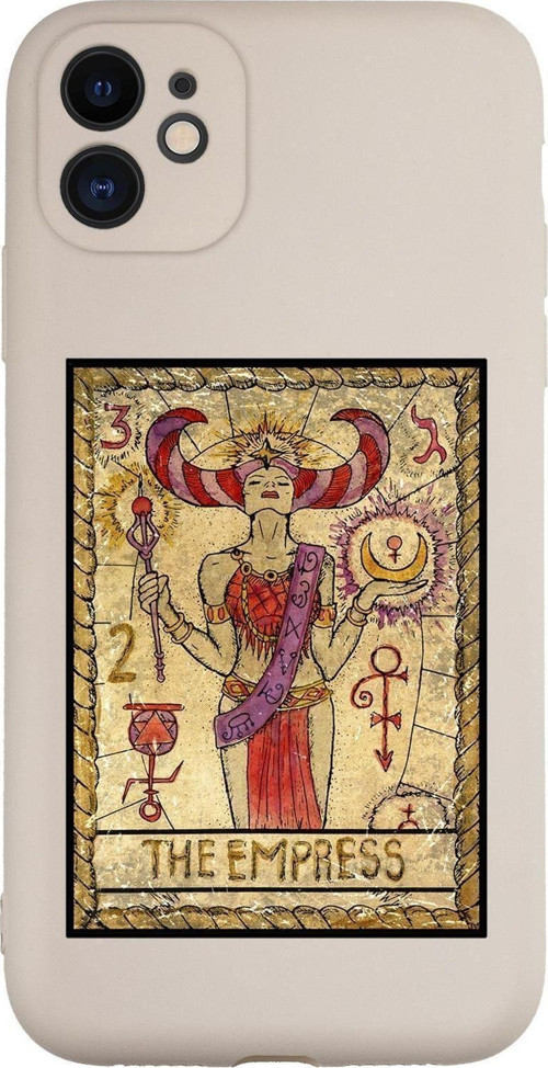 Iphone 11 Uyumlu The Empress Desenli Kamera Korumalı Lansman Kılıf Premium Silikonlu